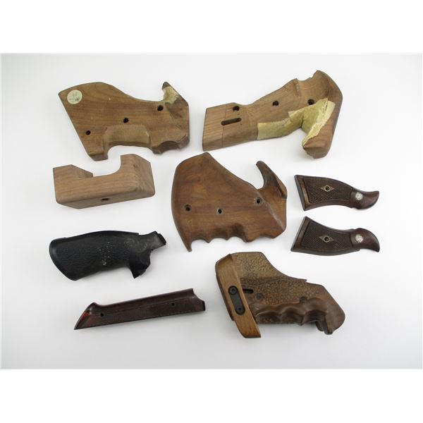 ASSORTED TARGET PISTOL GRIPS ETC
