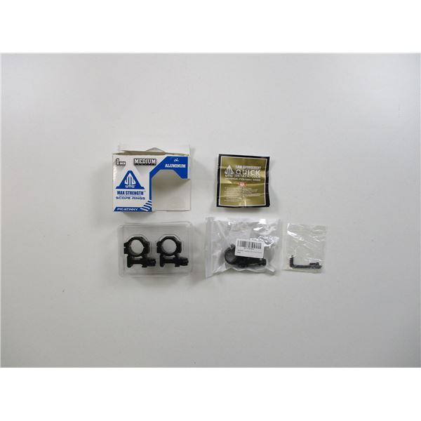 ASSORTED 1" SCOPE RINGS