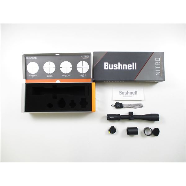 BUSHNELL NITRO 4-16X 44MM RIFLE SCOPE