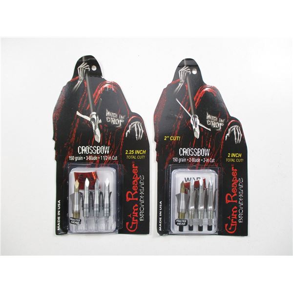 GRIM REAPER BROADHEAD PACKS