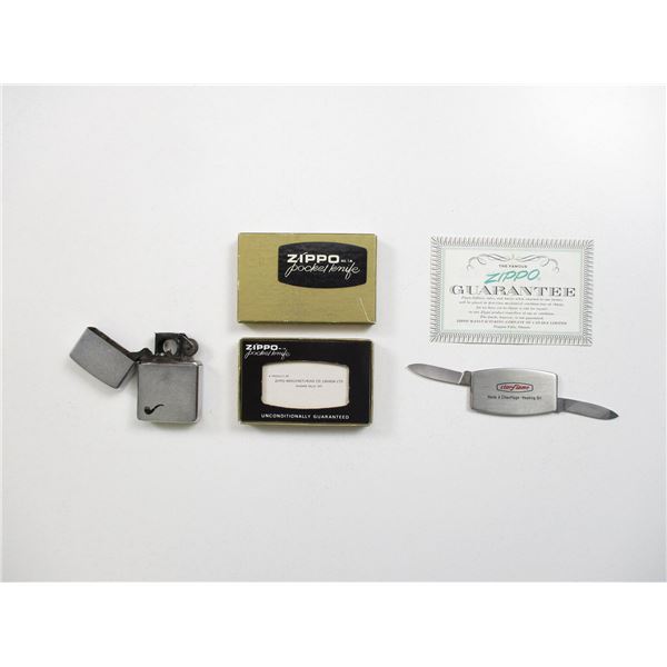 ZIPPO POCKET KNIFE & LIGHTER