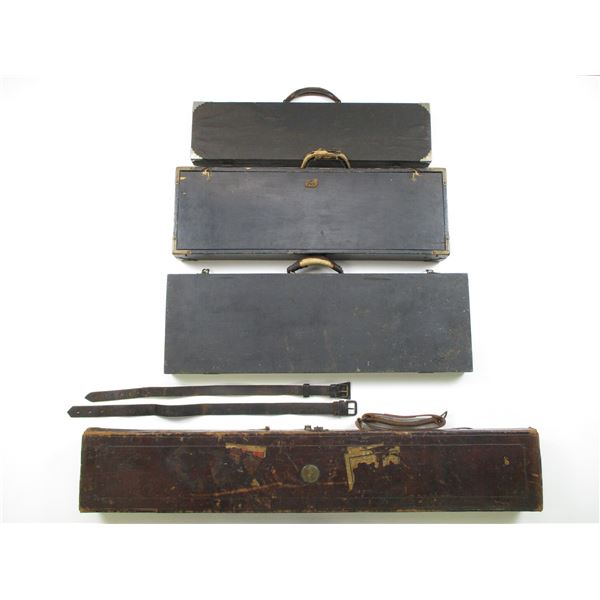 ASSORTED WOODEN TAKE-DOWN CASES