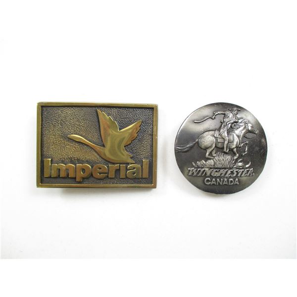 IMPERIAL & WINCHESTER BELT BUCKLES