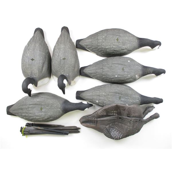 ASSORTED PLASTIC & FOAM DECOYS