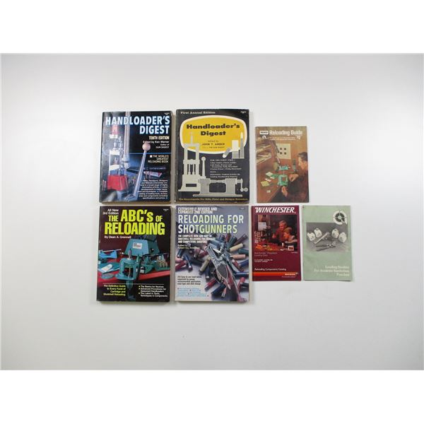 ASSORTED RELOADING SOFTCOVER BOOKS