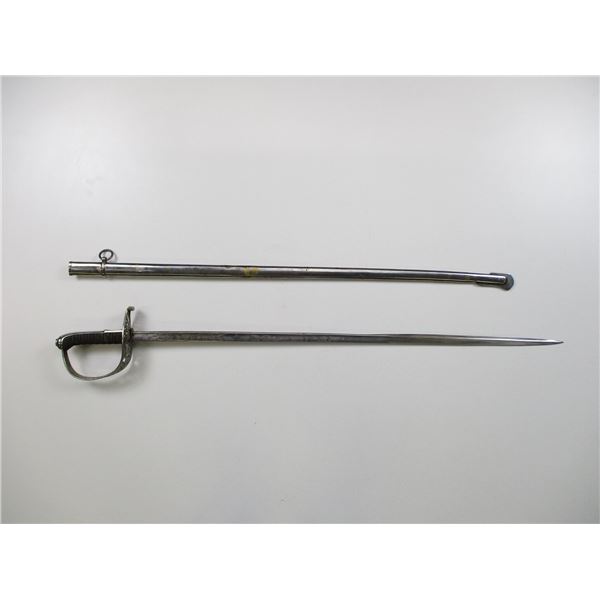 SWISS M1899 NAMED OFFICER'S SWORD