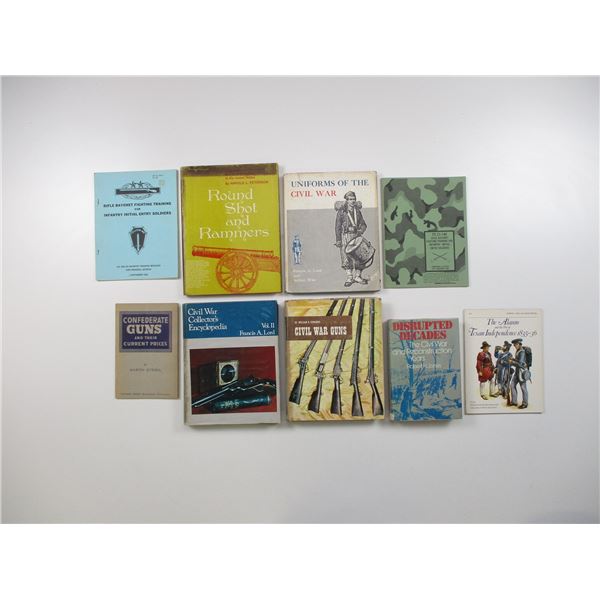 ASSORTED CIVIL WAR BOOK LOT