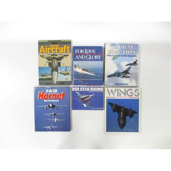 ASSORTED AIRCRAFT BOOKS