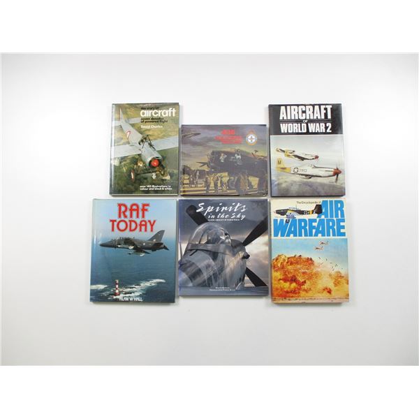 ASSORTED AIRCRAFT BOOKS