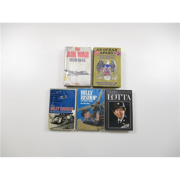 ASSORTED WAR / AIRCRAFT BOOKS