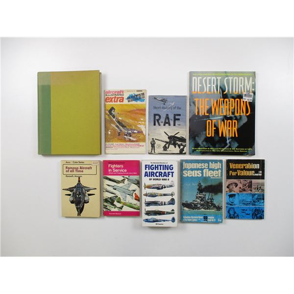 ASSORTED AIRCRAFT/BOAT BOOKS