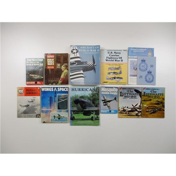ASSORTED AIRCRAFT/MILITARY  BOOKS