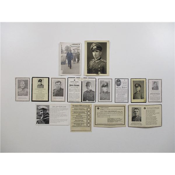 WWII GERMAN THIRD REICH DOCUMENT LOT