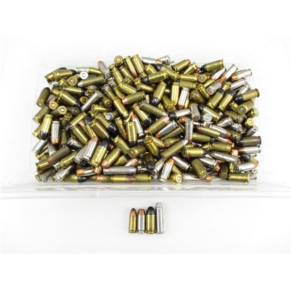 RELOADED ASSORTED HANDGUN AMMO LOT