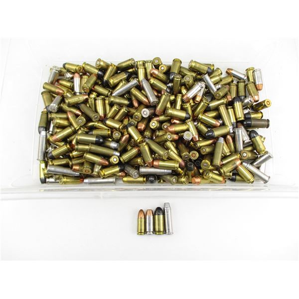 RELOADED ASSORTED HANDGUN AMMO LOT