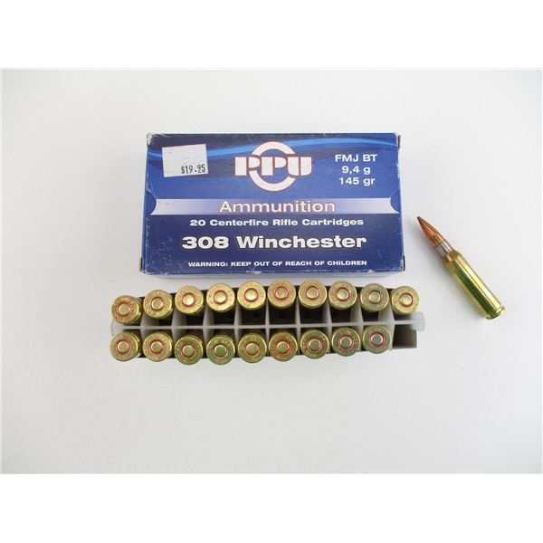 PPU .308 WIN AMMO