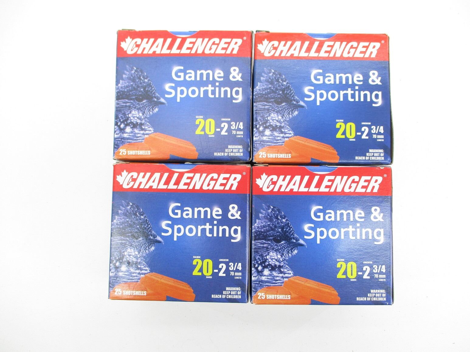 CHALLENGER 20 GAUGE SHOT SHELLS LOT