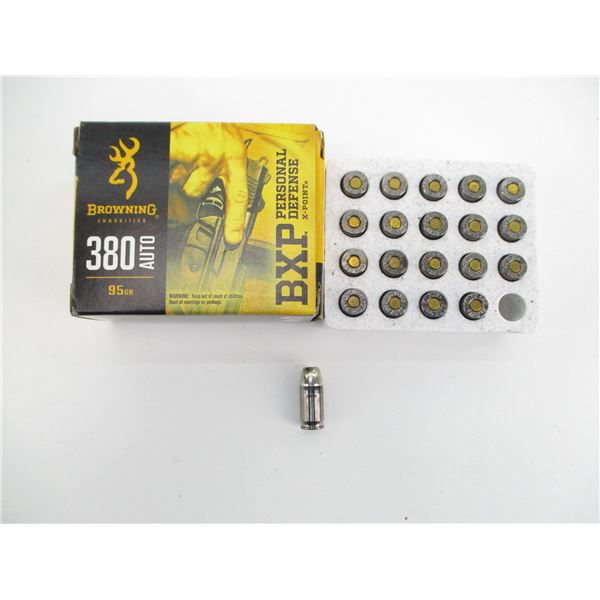 BROWNING .380 AUTO AMMO