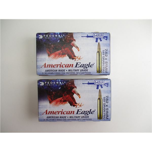 AMERICAN EAGLE 7.62X51MM AMMO