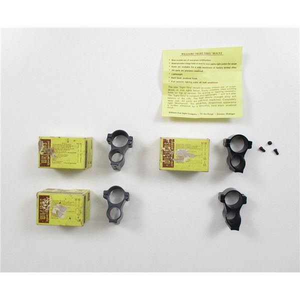 WILLIAMS SIGHT-THRU MOUNTS
