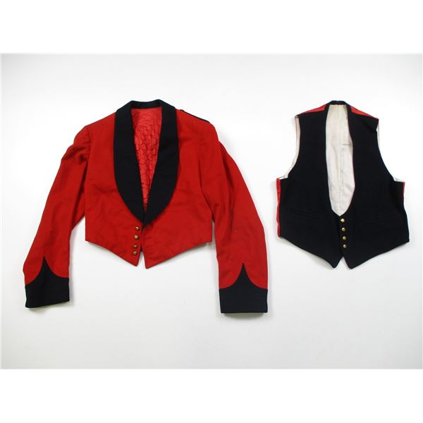 PRE-WWII R.C.E. NAMED MESS JACKET