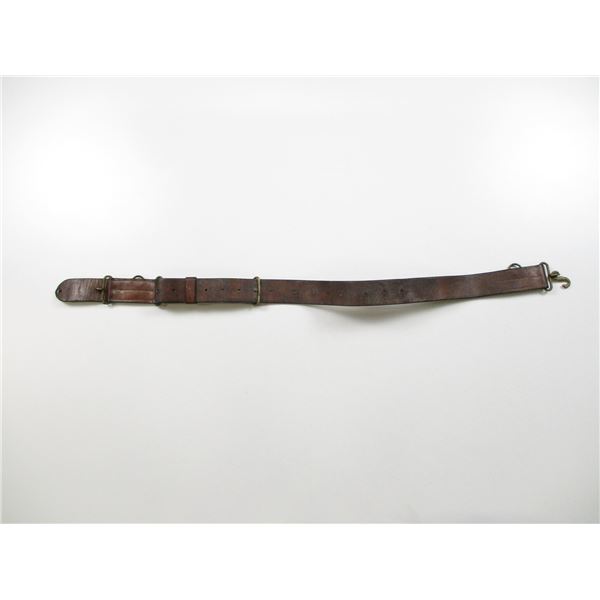 CANADIAN MILITARY LEATHER SNAKE BELT