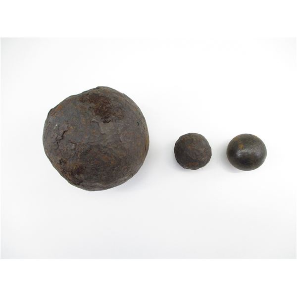 ASSORTED CANNONBALL INERT LOT