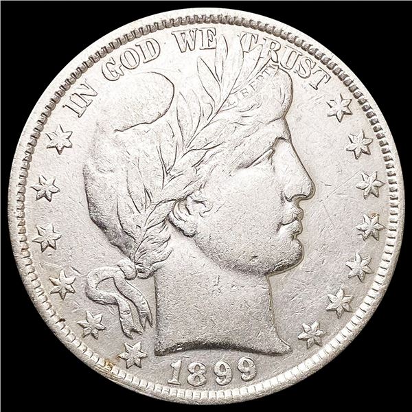 1899 Barber Half Dollar CLOSELY UNCIRCULATED