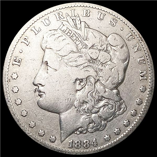 1884-CC Morgan Silver Dollar NICELY CIRCULATED