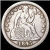 Image 1 : 1845 Seated Liberty Dime LIGHTLY CIRCULATED
