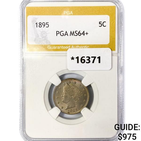 1895 Liberty Victory Nickel PGA MS64+