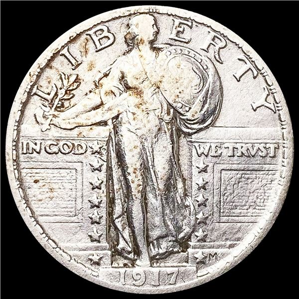 1917 Standing Liberty Quarter LIGHTLY CIRCULATED