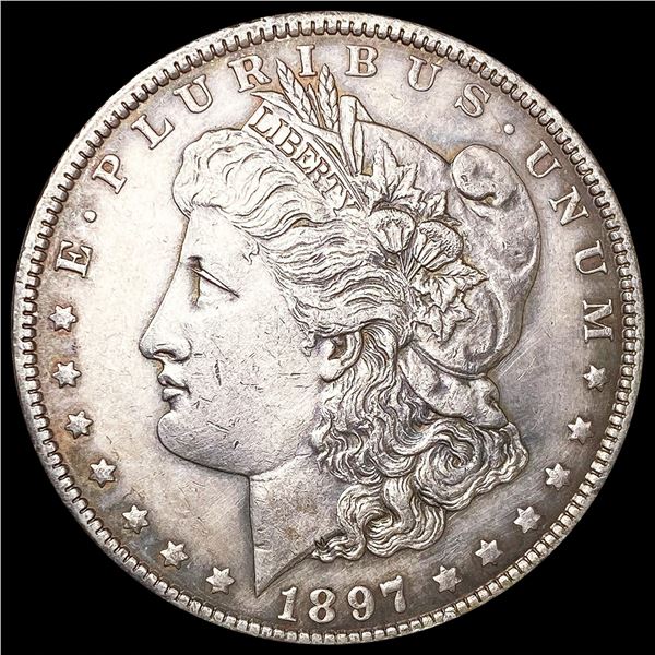 1897-O Morgan Silver Dollar CLOSELY UNCIRCULATED