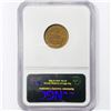 Image 2 : 1861-65 Durand IL Token NGC MS64 RB, F-225A-1A