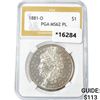Image 1 : 1881-O Morgan Silver Dollar PGA MS62 PL