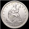 Image 1 : 1855 Arws Seated Liberty Quarter UNCIRCULATED