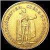 Image 1 : 1893 Hungary .098oz Gold 10 Korona CLOSELY UNCIRCU