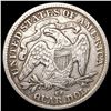 Image 2 : 1876-CC Seated Liberty Quarter NICELY CIRCULATED
