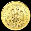 Image 2 : 1906 Mexico .1206oz Gold 5 Pesos UNCIRCULATED