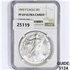Image 1 : 1993-P American Silver Eagle NGC PF69 UC