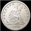 Image 1 : 1876-CC Seated Liberty Quarter UNCIRCULATED