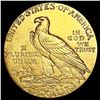 Image 2 : 1909 $2.50 Gold Quarter Eagle CLOSELY UNCIRCULATED