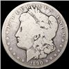 Image 1 : 1890-CC Morgan Silver Dollar NICELY CIRCULATED