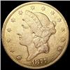 Image 1 : 1877-S $20 Gold Double Eagle CLOSELY UNCIRCULATED