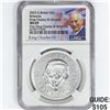 Image 1 : 2023 1oz G.B. S2Â£ NGC MS69 K. Charles III
