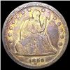 Image 1 : 1859-S Seated Liberty Quarter NICELY CIRCULATED