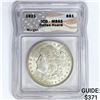 Image 1 : 1921 Morgan Silver Dollar ICG MS65 Dallas Hoard