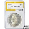 Image 1 : 1881-S Morgan Silver Dollar PGA MS67 DMPL