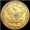 Image 2 : 1881 $5 Gold Half Eagle NEARLY UNCIRCULATED