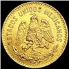 Image 2 : 1920 Mexico .1206oz Gold 5 Pesos CLOSELY UNCIRCULA